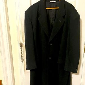 SOLD- Massimo Alba 100% Cashmere single-breasted Men’s  overcoat. Sz 46 R